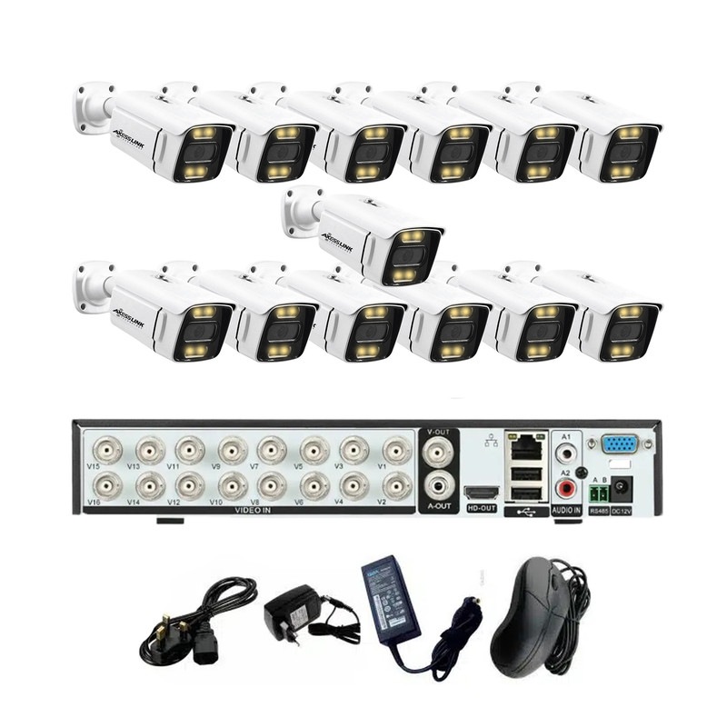 سیستم امنیتی CAMERA PACK 13 - AXESSLINK مجموعه 13 عددی