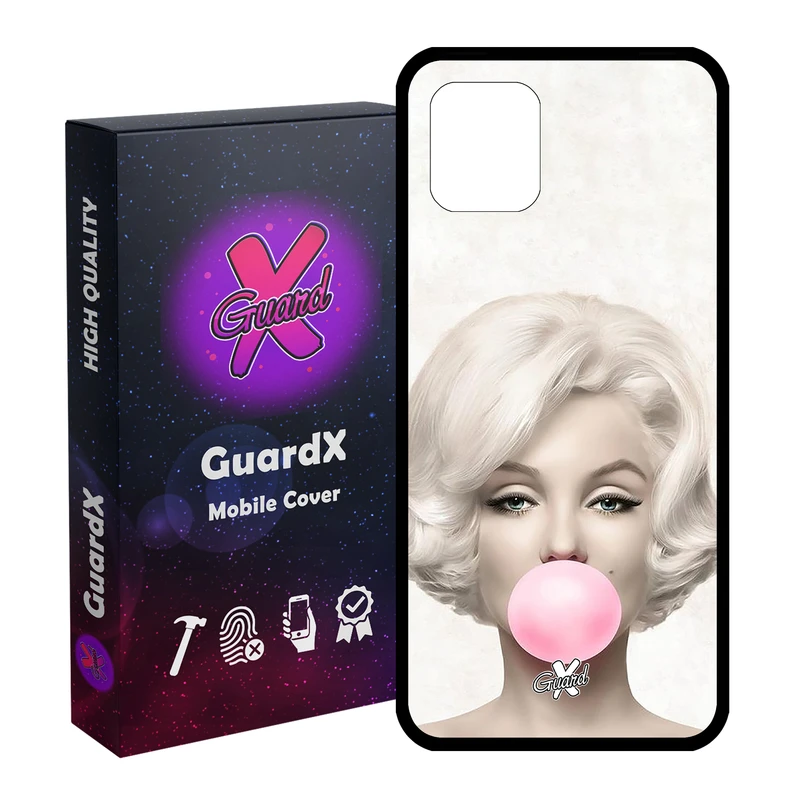 کاور گارد ایکس طرح Marilyn Monroe مدل Glass10257 مناسب برای گوشی موبایل سامسونگ Galaxy Note 10 Lite