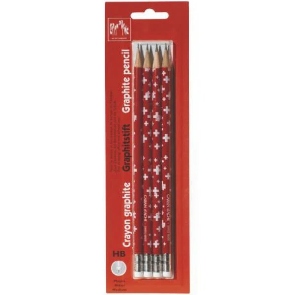 مداد مشکی Caran d'Ache مدل 342372 بسته 4 عددی