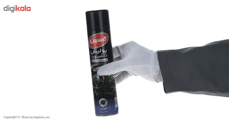 اسپری پولیش داشبورد خودرو کاسپین مدل Lavender حجم 300 میلی‌ لیتر