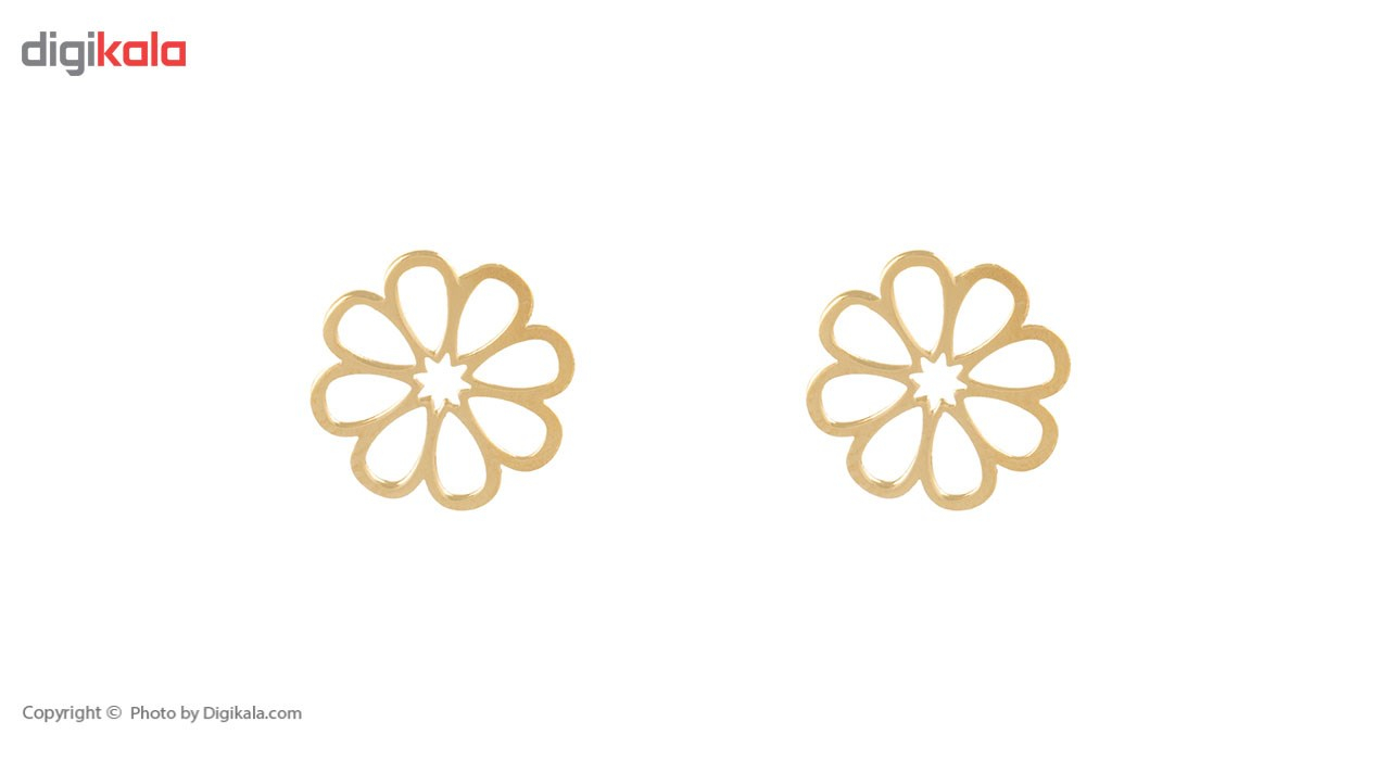 گوشواره طلا 18 عیار ماهک مدل ME0680