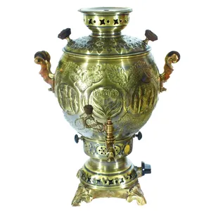 سماور گازی آریان کد 080010076 ظرفیت 6 لیتر