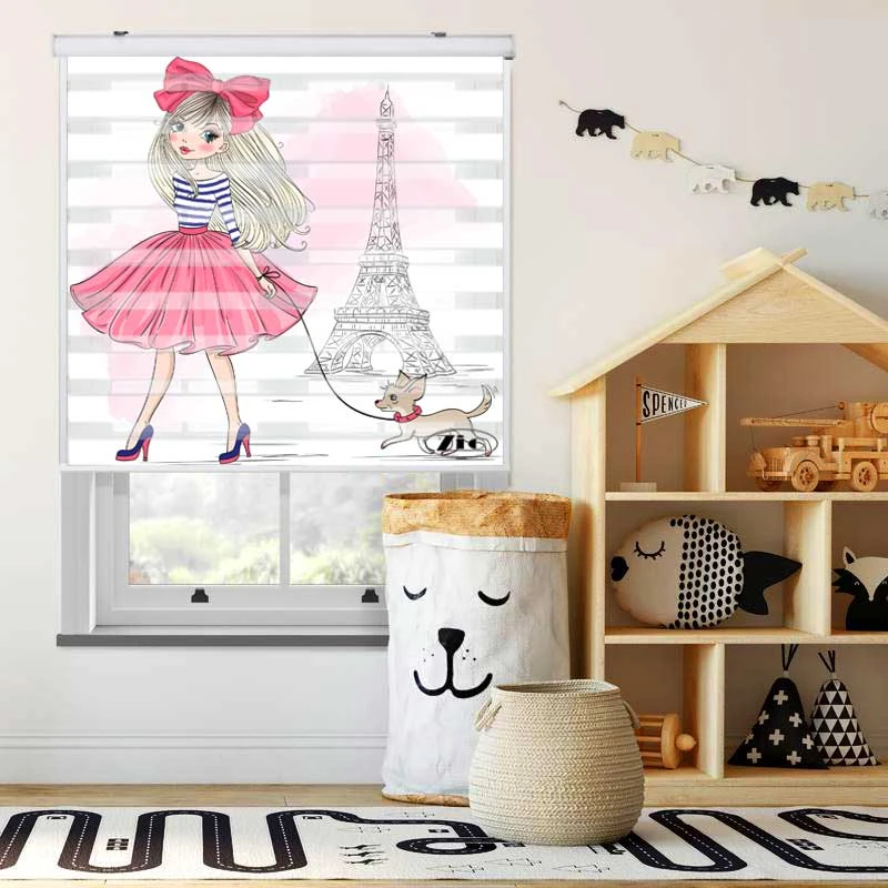 پرده زبرا زیو مدل K3003 سایز 150x200 سانتی متر