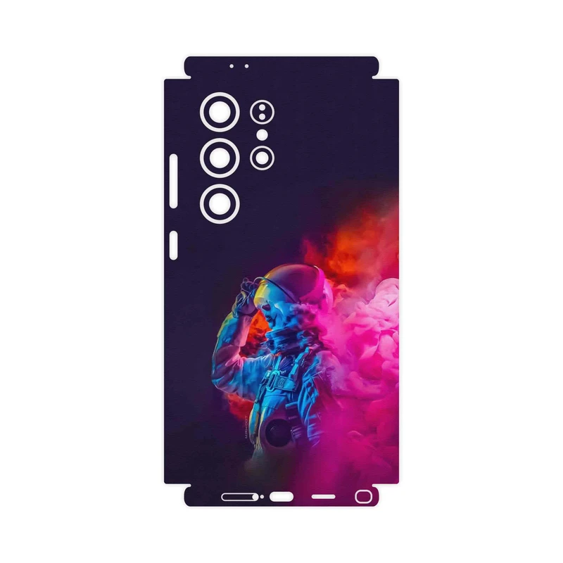 برچسب پوششی ماهوت مدل Smoke Rainbow Digital Art 1-FullSkin مناسب برای گوشی موبایل سامسونگ Galaxy S24 Ultra