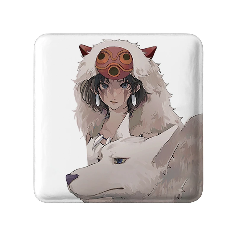 پیکسل خندالو طرح سان انیمه پرنسس مونونوکه مدل مربعی کد 34122