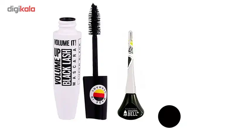 پک ریمل حجم دهنده و خط چشم کربنی بل