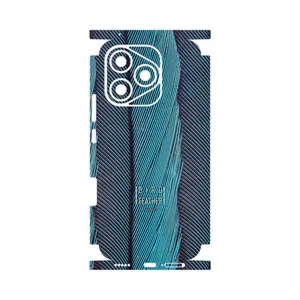 MAHOOT Turquoise feathers-FullSkin Cover Sticker for Honor 400 Lite