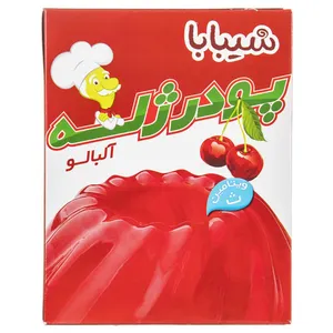 پودر ژله آلبالو شیبابا - 100 گرم