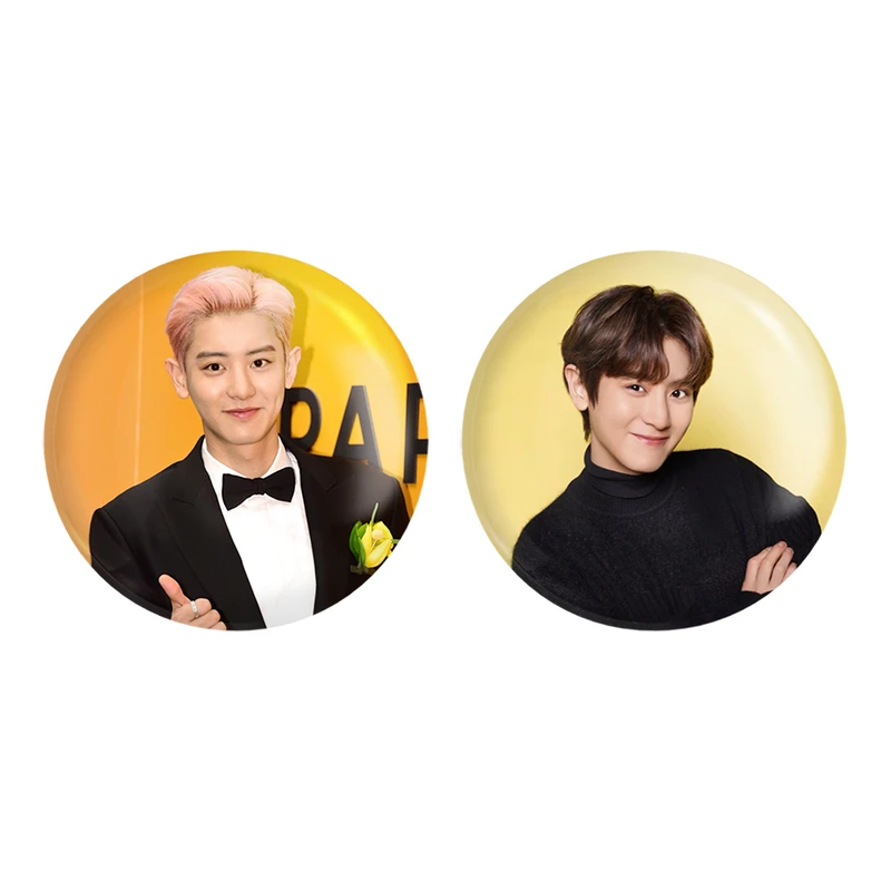 مگنت خندالو طرح پارک چانیول گروه اکسو EXO کد 1333213328 مجموعه 2 عددی