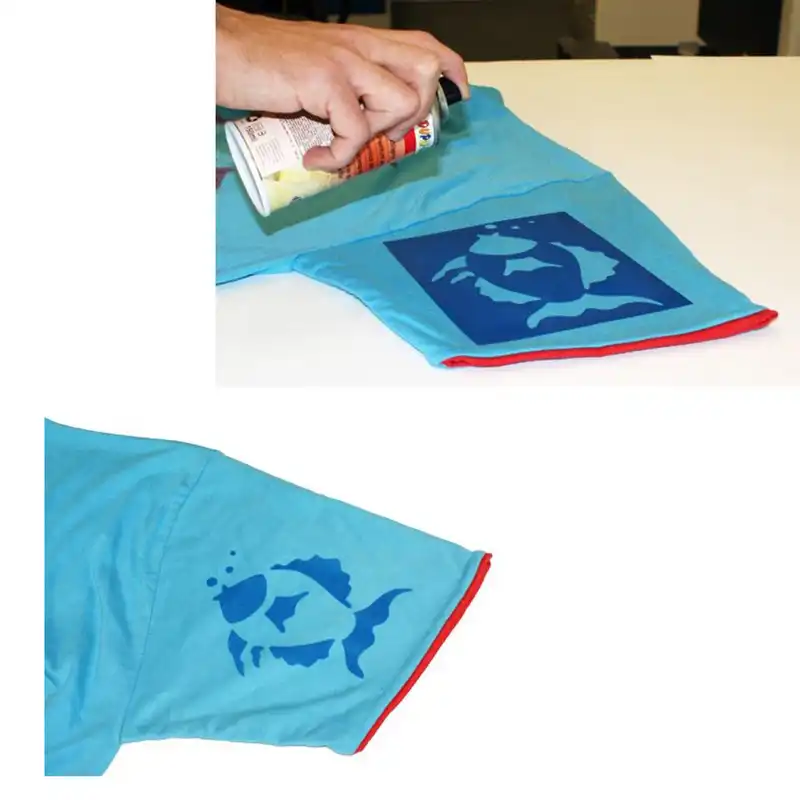 اسپری رنگ پارچه مشکی و کیلر مات دوپلی کالر مدل tk2 حجم 400 میلی لیتر مجموعه 2 عددی