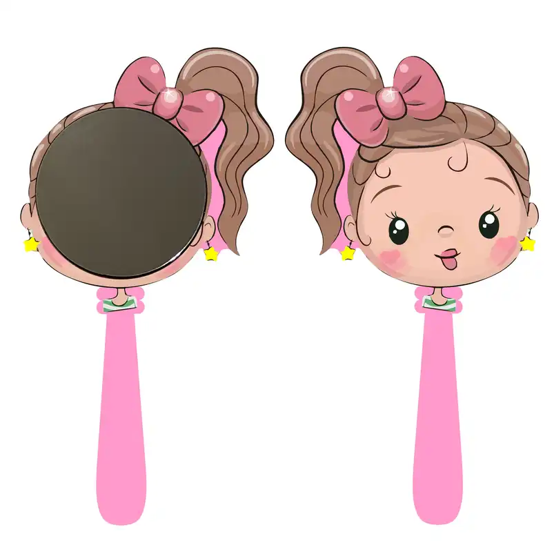 آینه آرایشی مدل دخترانه کد 03