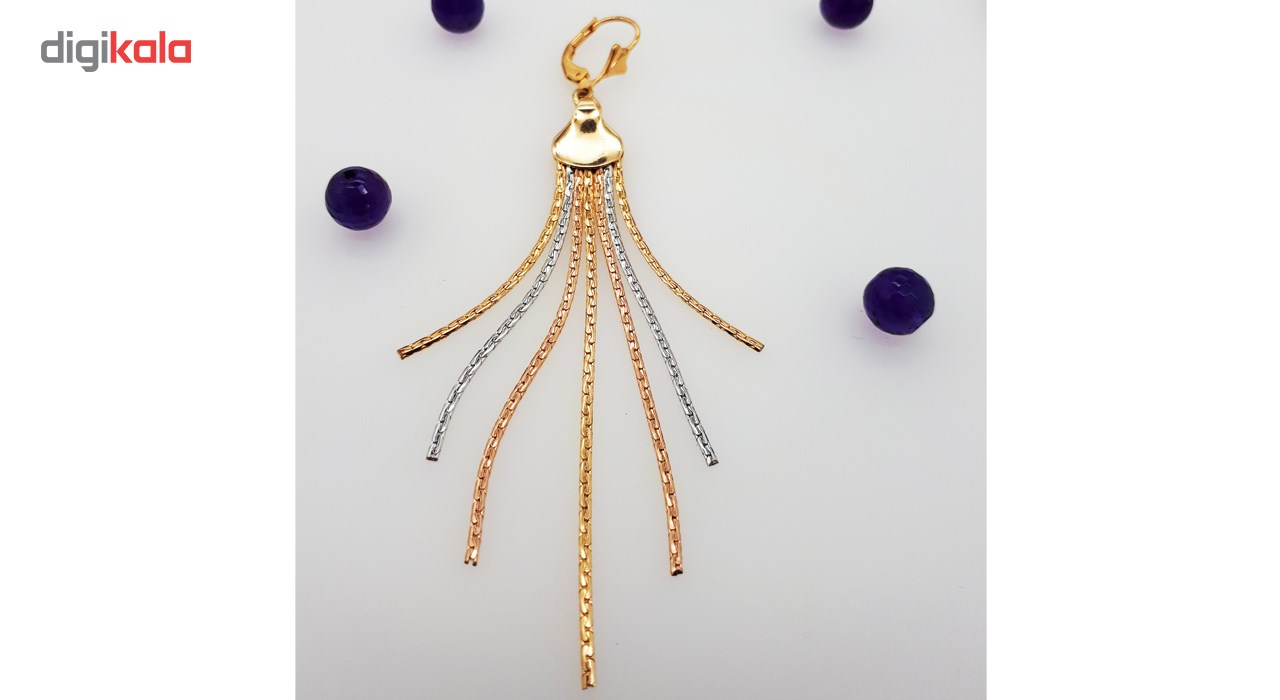 گوشواره شهر شیک طرح آویز دار مدل SH506