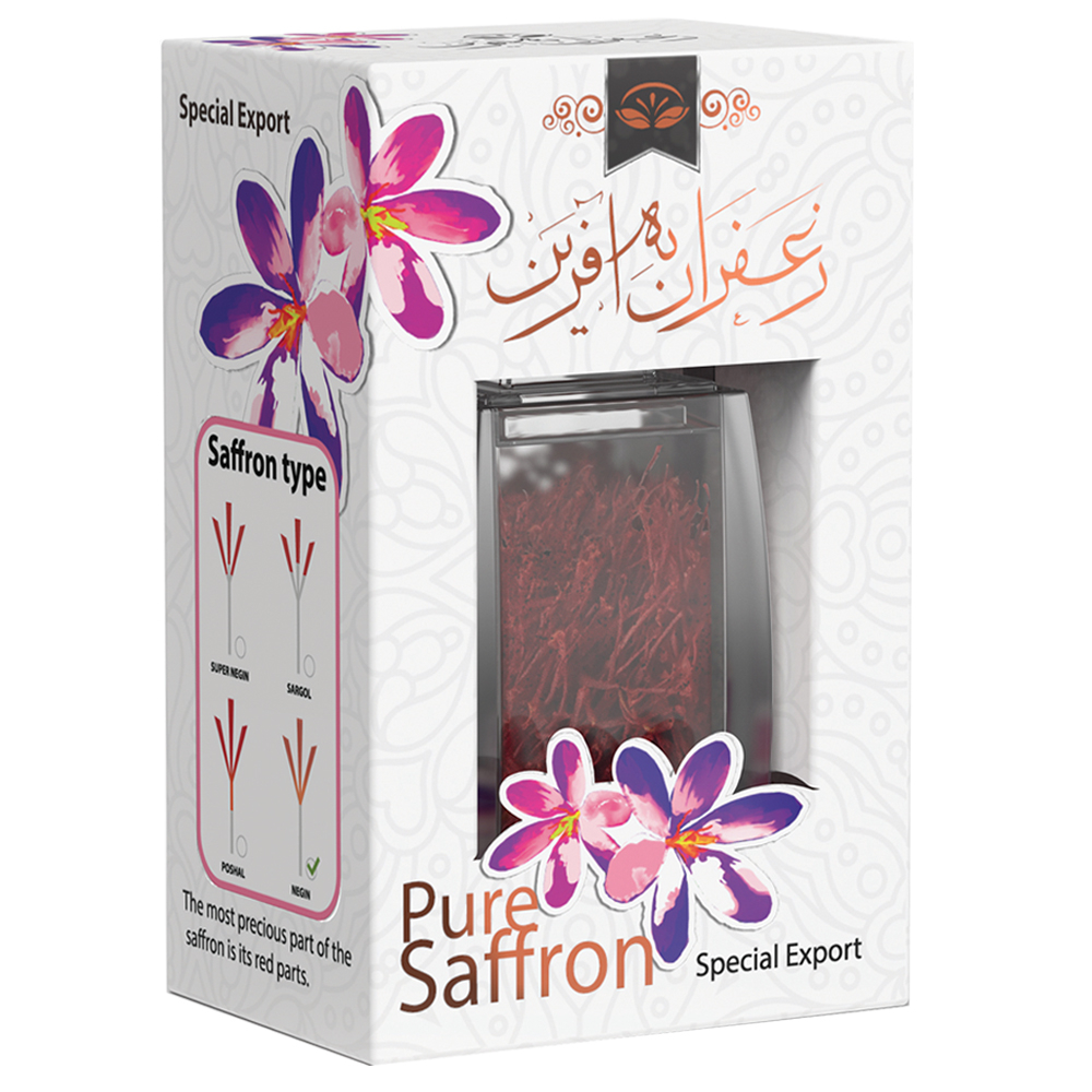 زعفران آذین به آفرین - 1 گرم