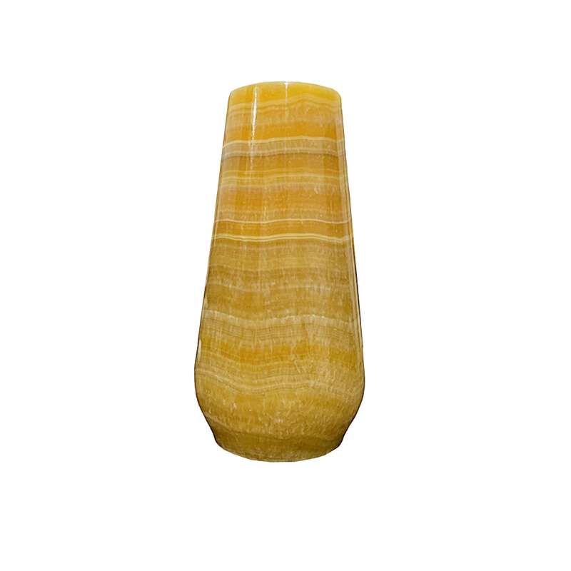 گلدان دکوری مدل اشکی سنگ مرمر کد Onyx -186
