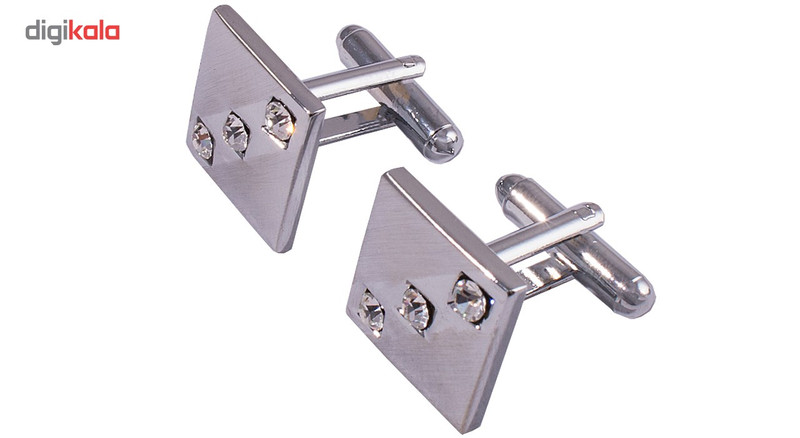 ست دکمه سر دست و گیره کراوات واته مدل Baya06 ست دکمه سر دست و گیره کراوات واته مدل Baya06