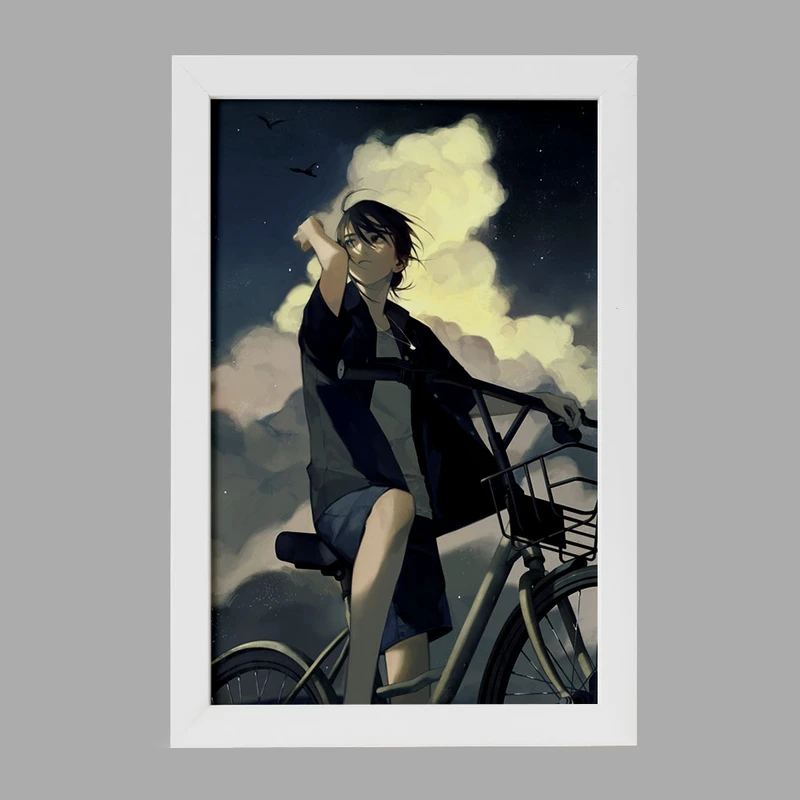 تابلو خندالو مدل شینپی انیمه سامرتایم رندرینگ کد 24236