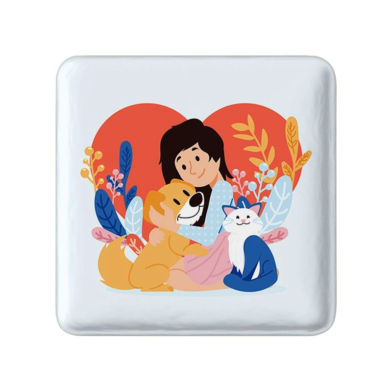 مگنت خندالو مدل حمایت از حیوانات کد 27386