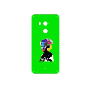MAHOOT Collage of Women Portrait 3 Cover Sticker for HTC U11 Plus