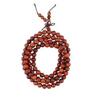 تسبیح مدل رُز وُود مطعر