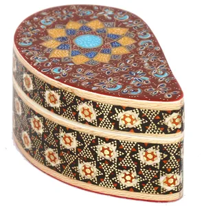 جا سکه ای خاتم کاری گالری گوهران مدل بته جقه مینیاتور 65