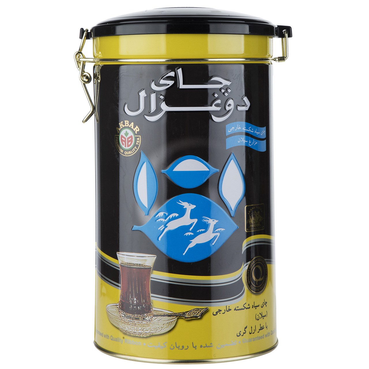 چای دو غزال مدل Earl Grey بسته 500 گرمی