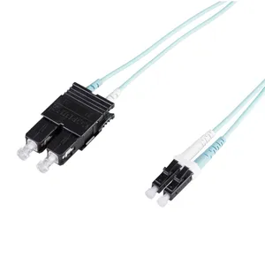 پچ کورد فیبر نوری داپلکس SC بهLC سه متری کرنینگ مدل LCDPC-SCDPC Corning