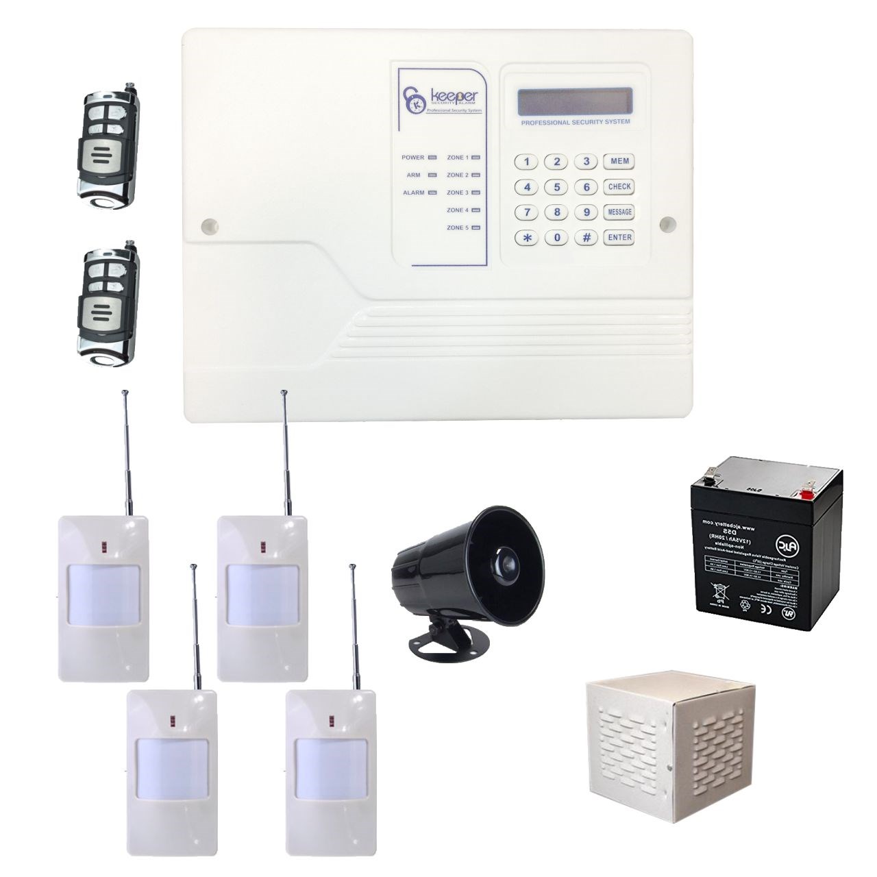 سیستم دزدگیر تلفنی کیپر مدل KETL4-W