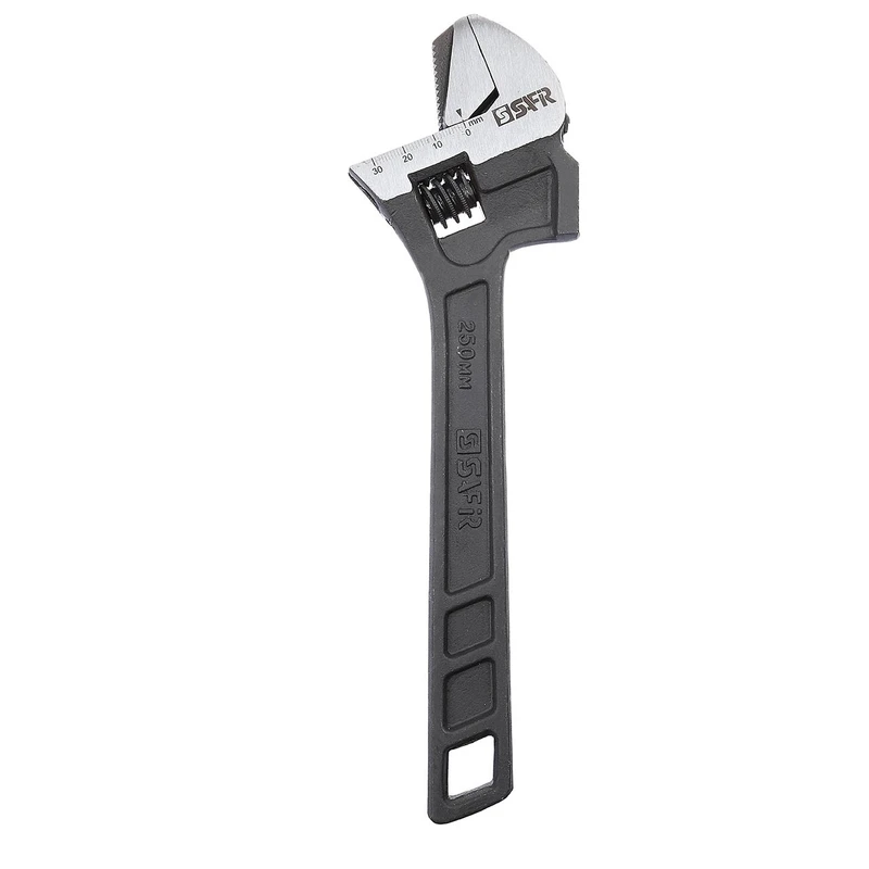 آچار فرانسه سه کاره سفیر مدل SHW-250-10 سایز 10 اینچ