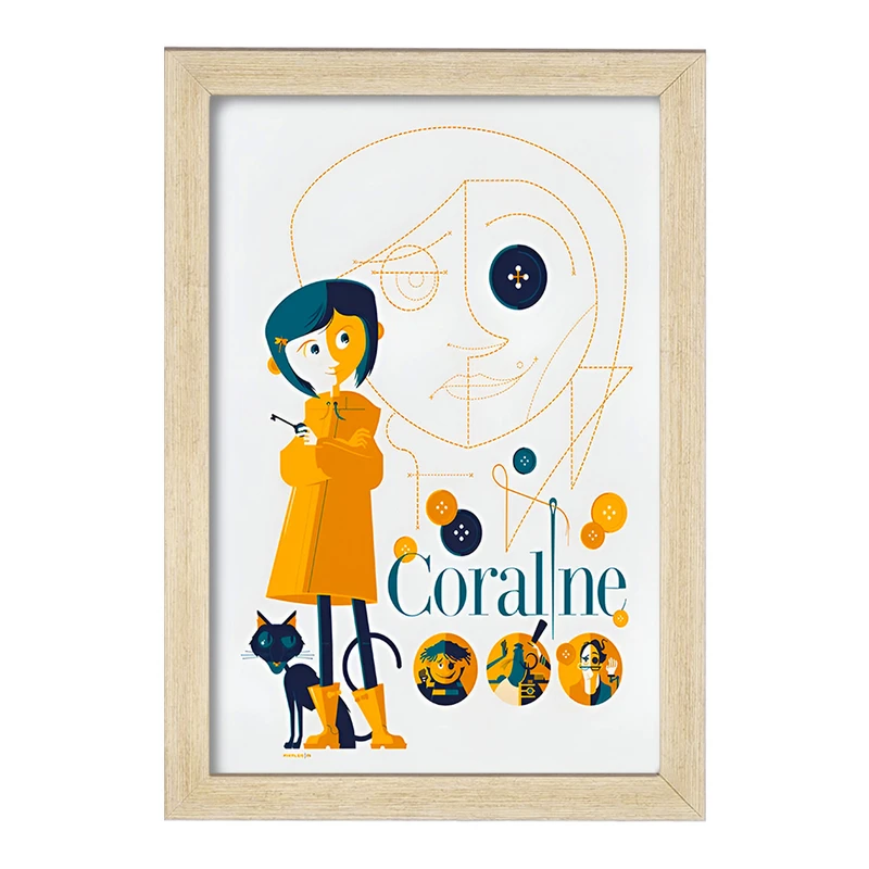 تابلو خندالو مدل کورالین کد F6801