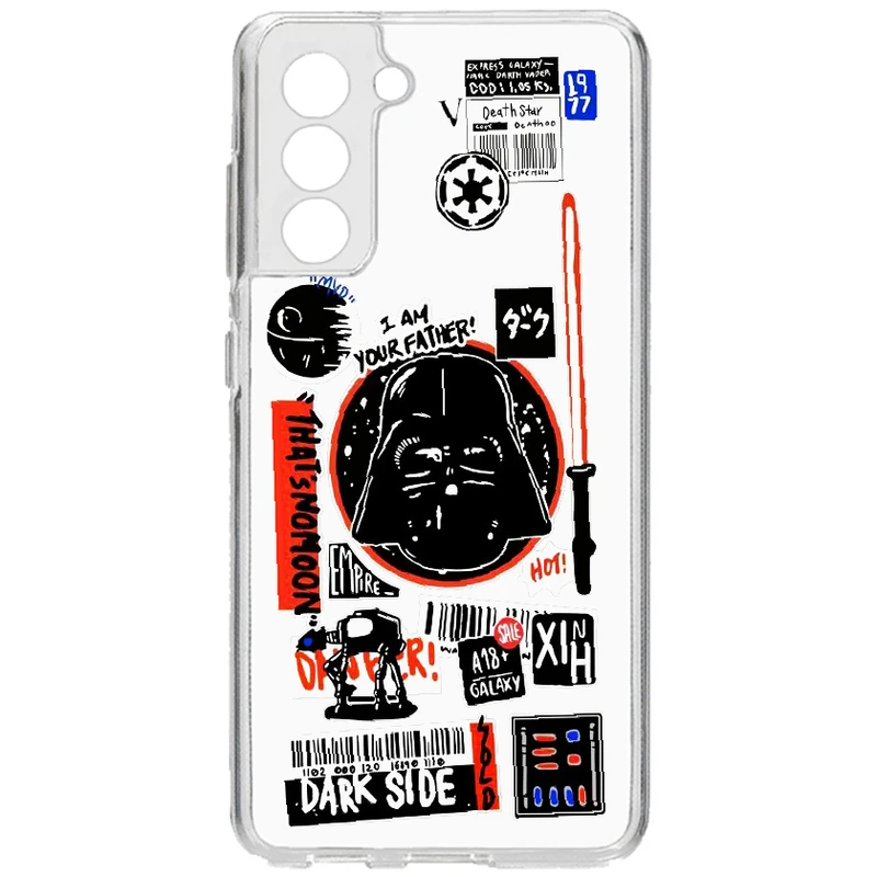 کاور طرح Star War مناسب برای گوشی موبایل سامسونگ Galaxy S21