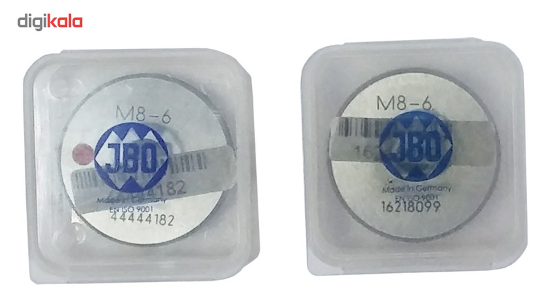 گیج برو نرو رینگی جی بی ا سایز M8 x1.25 -6g ست دو عددی