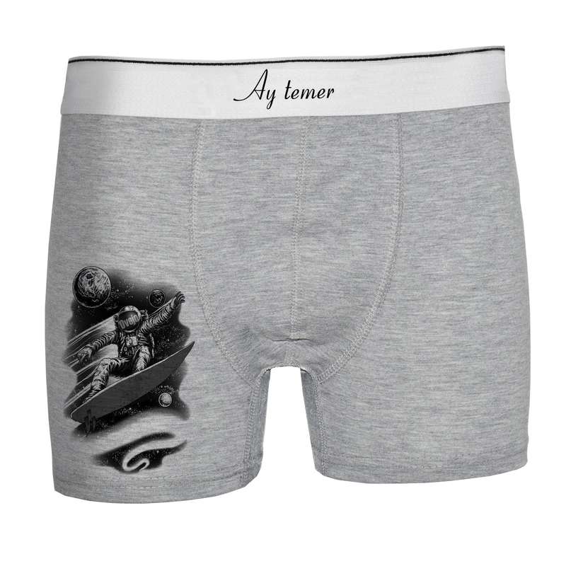 شورت مردانه آی تمر مدل فضانورد کد 368