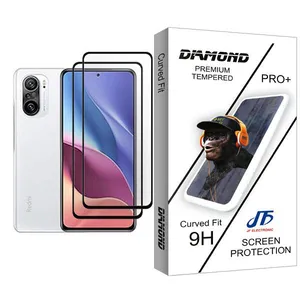JF Diamond Glass MIX002 Screen Protector For Xiaomi Redmi K40 Pack Of 2