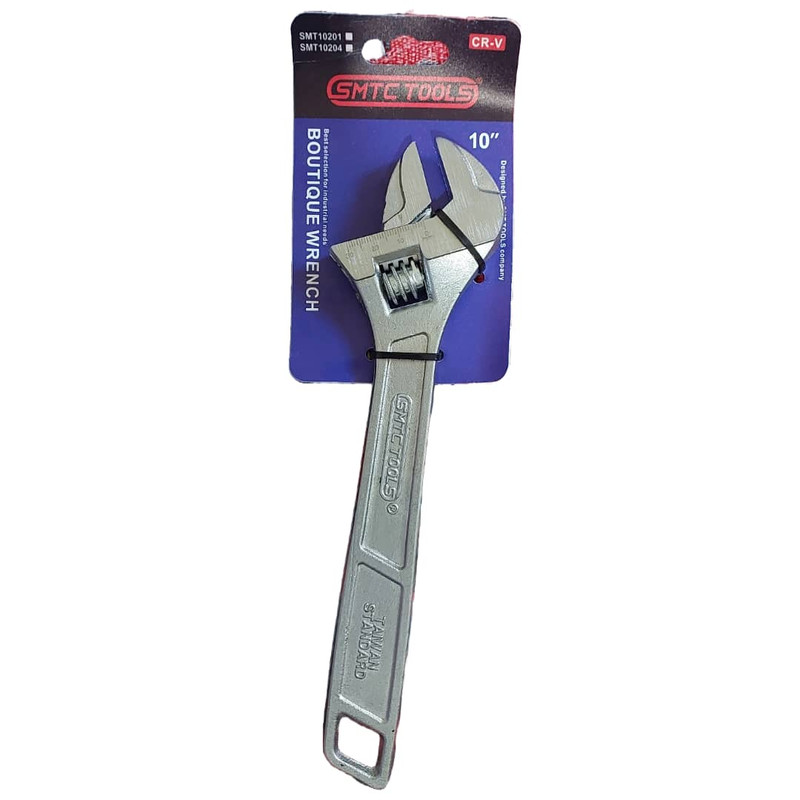 آچار فرانسه اس ام تی تولز مدل SMT-10201 سایز 10 اینچ