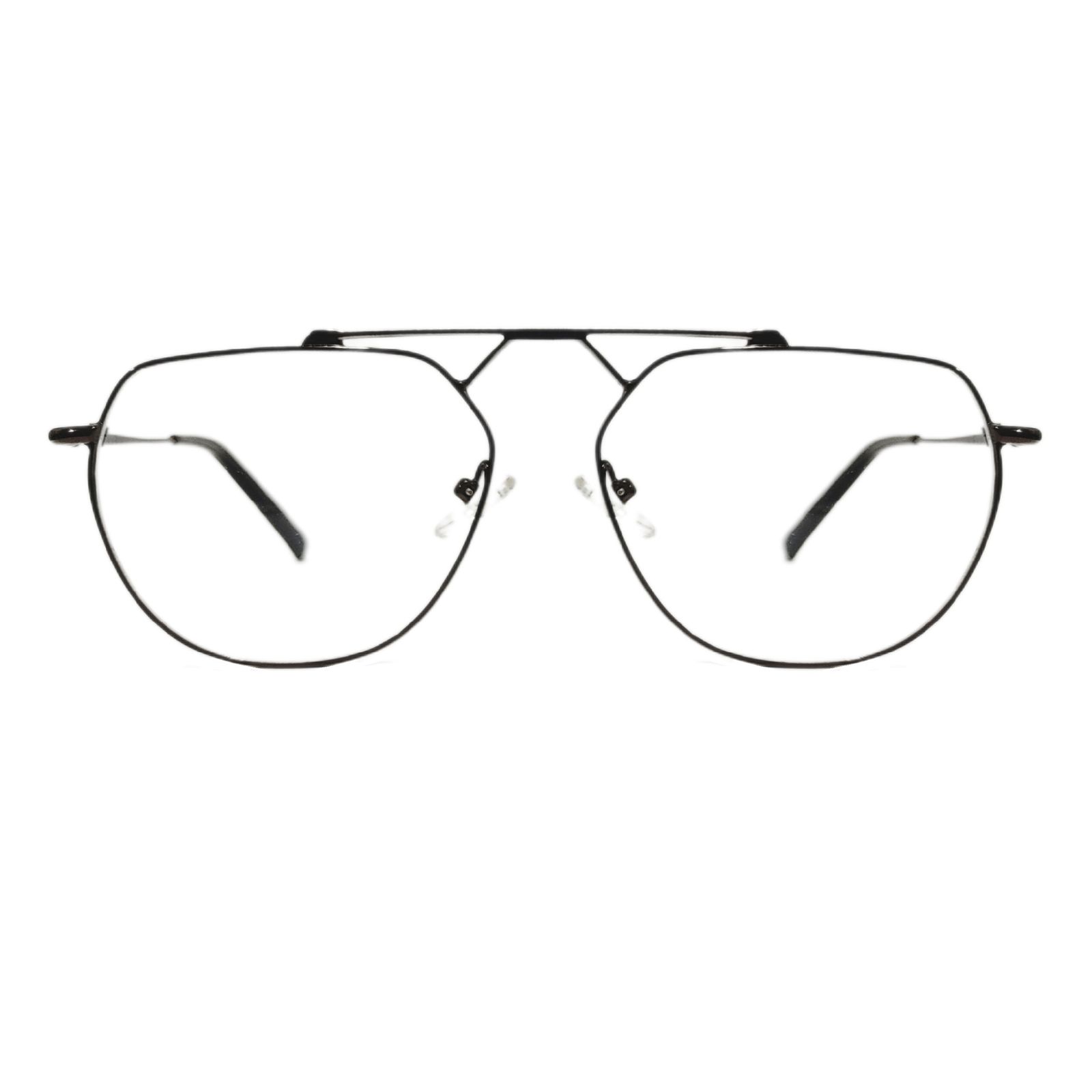 فریم عینک طبی مدل خلبانی استیل کد63 فریم عینک طبی مدل خلبانی استیل کد63