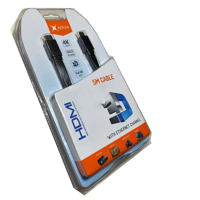 کابل HDMI اکسپلور مدل فلت XPHF5M طول 5 متر