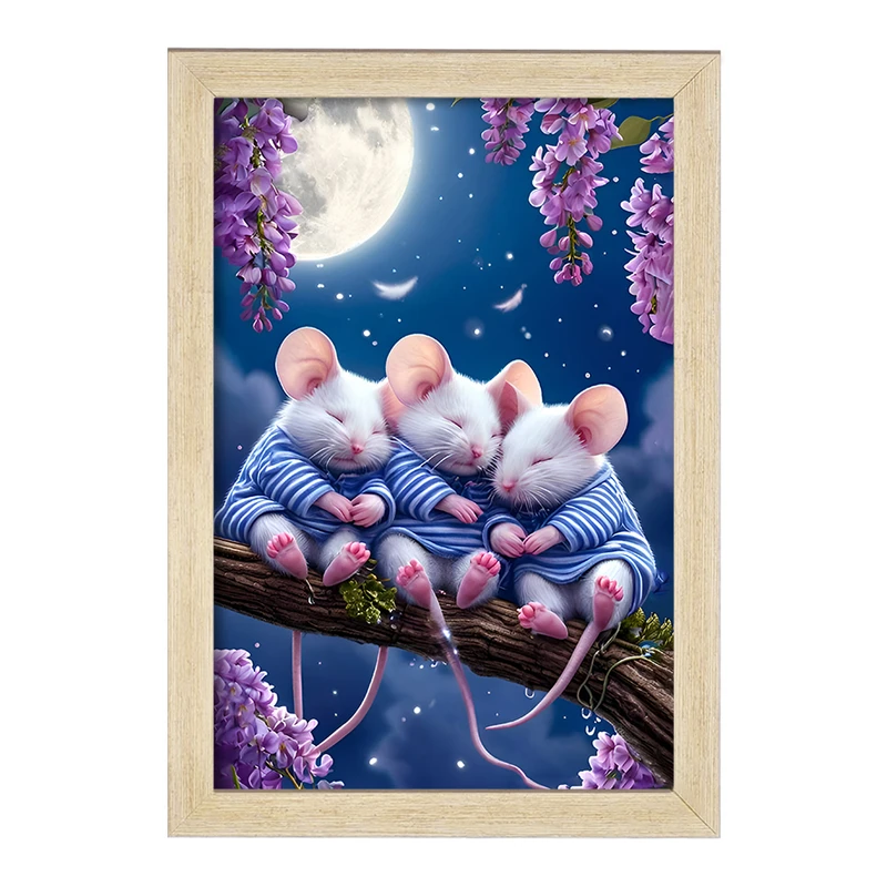 تابلو خندالو مدل موش های کوچولو کد F9190