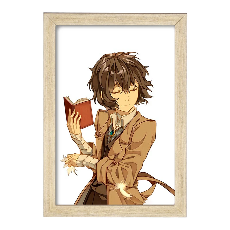 تابلو خندالو مدل دازای انیمه سگ های ولگرد بانگو کد F2483