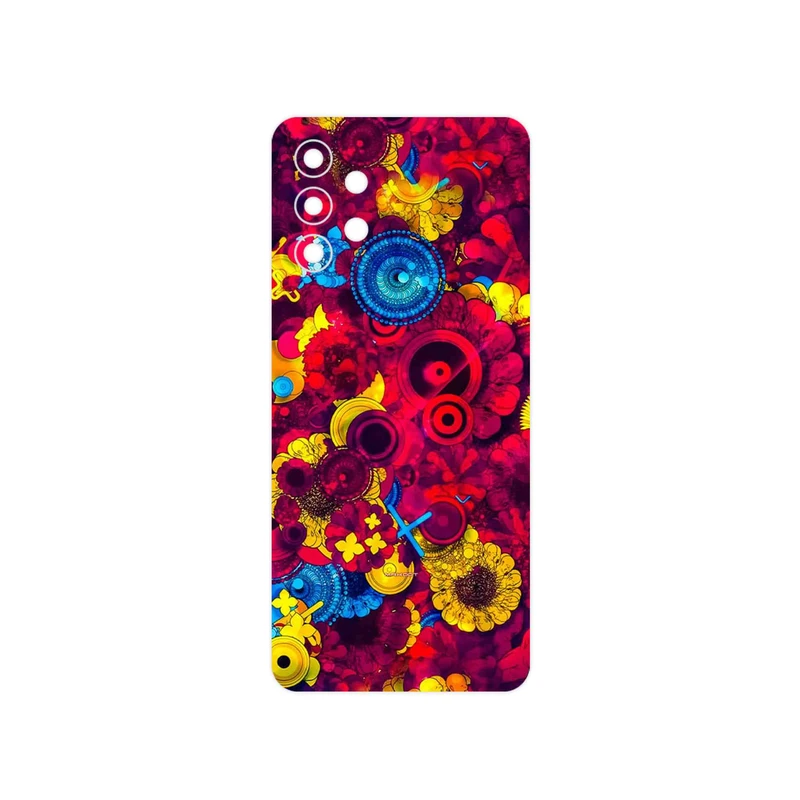 برچسب پوششی ماهوت مدل Vector Flower Garden Digital Art مناسب برای گوشی موبایل سامسونگ Galaxy A32