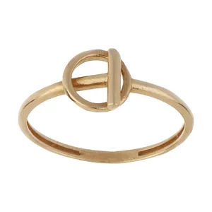 انگشتر طلا 18 عیار زنانه میو گلد مدل R699-55