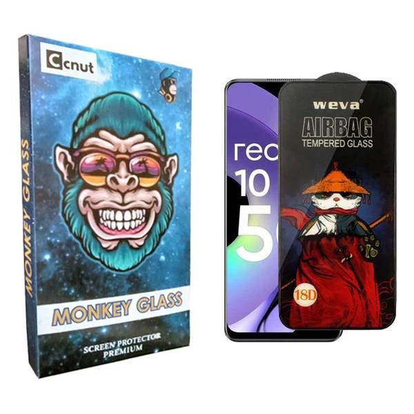 محافظ صفحه نمایش کوکونات مدل mnk Airbag مناسب برای گوشی موبایل ریلمی 10 Pro 5G