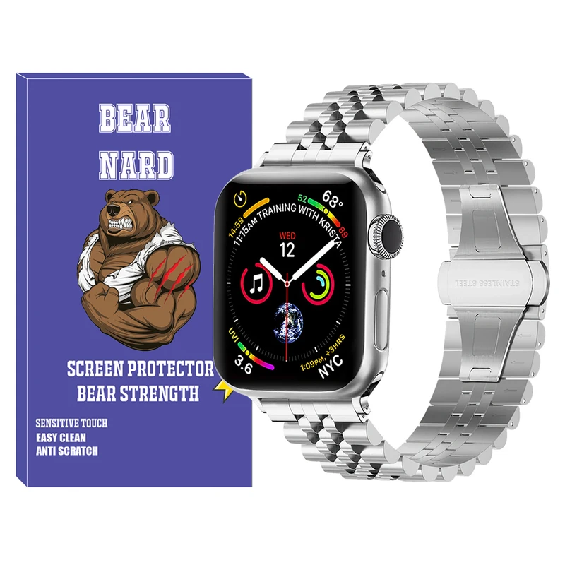 بند برنارد مدل 5Bead BR مناسب برای اپل واچ سری 4/5/6/Se سایز 40 میلی متری