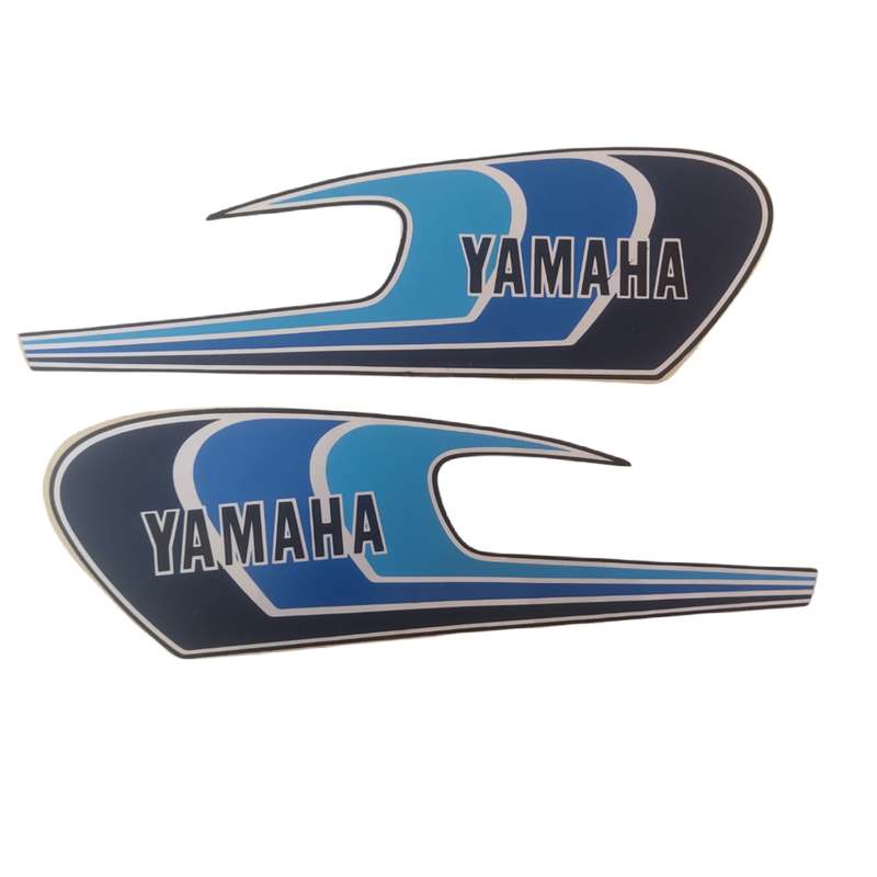 برچسب باک موتور سیکلت مدل پرچمی مناسب برای یاماها 125 مجموعه دو عددی