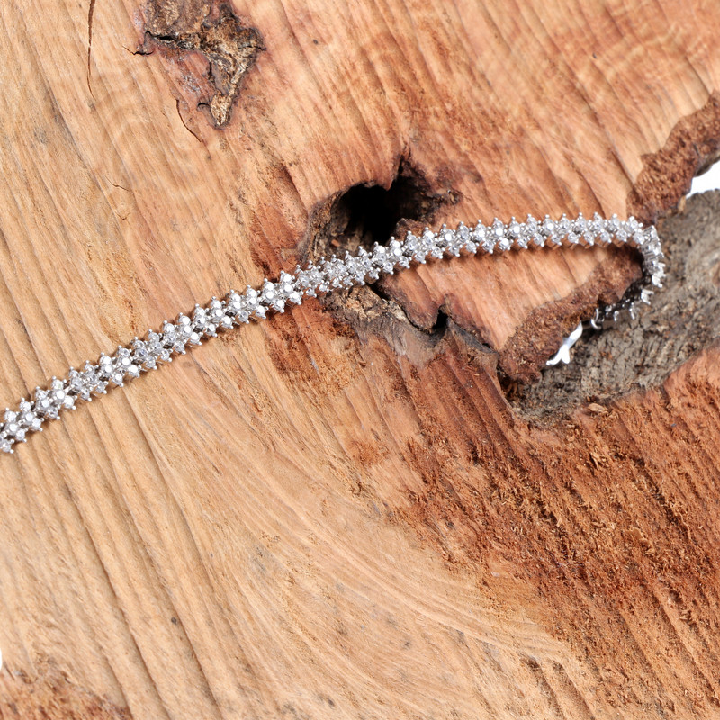 دستبند نقره زنانه مدل G-272