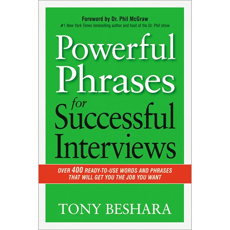 کتاب Powerful Phrases for Successful Interviews اثر Tony Beshara انتشارات AMACOM