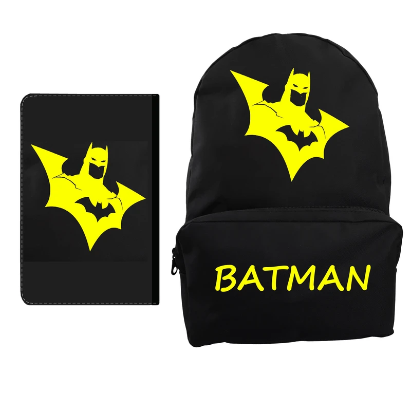 کوله پشتی مدل بتمن کد kp 276 به همراه کلاسور