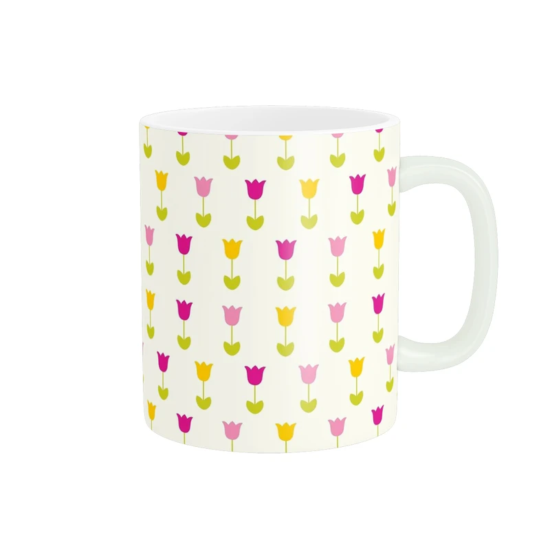 ماگ طرح گل کد 55