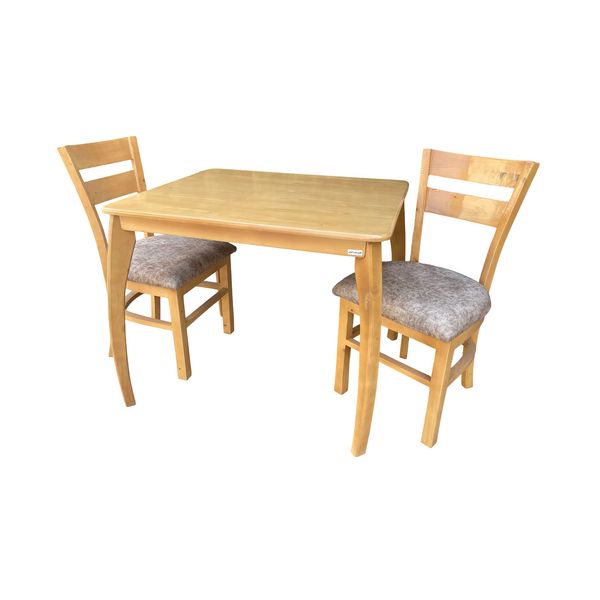 میز و صندلی ناهارخوری دو نفره گالری چوب آشنایی مدل Khod-2Tir-Bog2