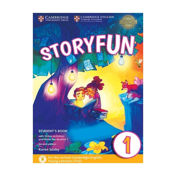 کتاب story fun 1 second edition with online activies and home fun booklet 1 اثر جمعی از نویسندگان انتشارات cambridge 