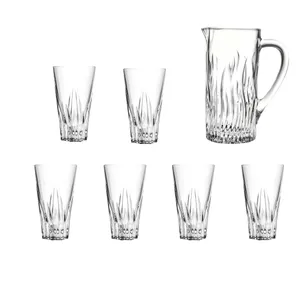 سرویس پارچ و لیوان 7 پارچه آر سی آر مدل فلوئنت